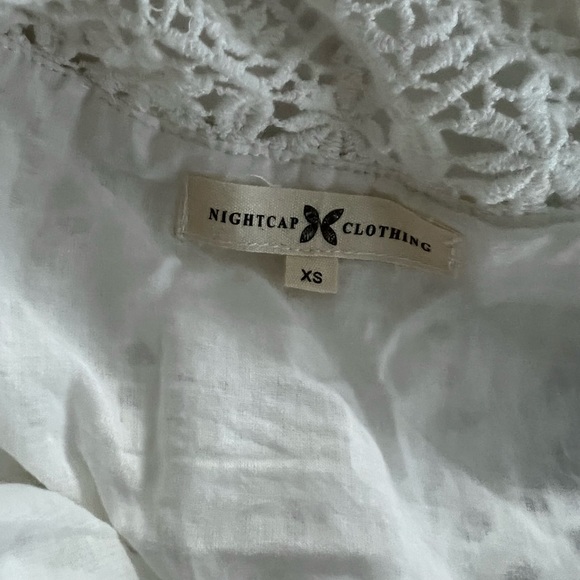 Nightcap Lace Eyelet Apron Front Dress - Picture 4 of 4